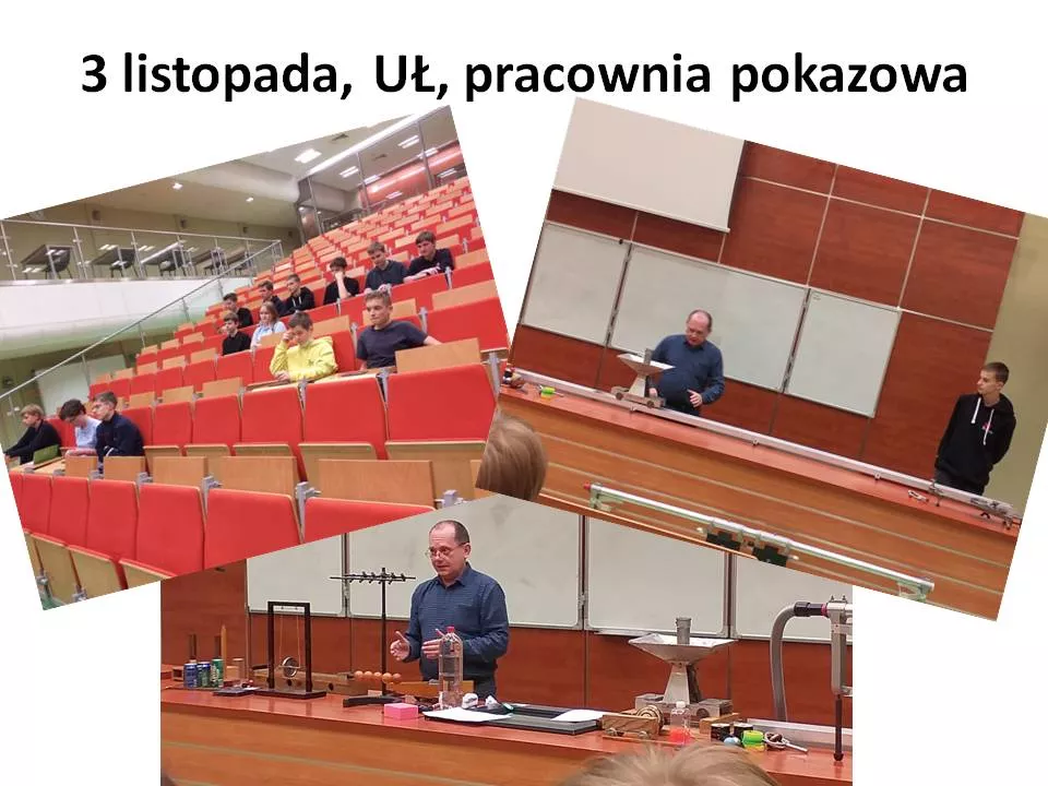 3 listopada 2021, pracownia pokazowa UŁ
