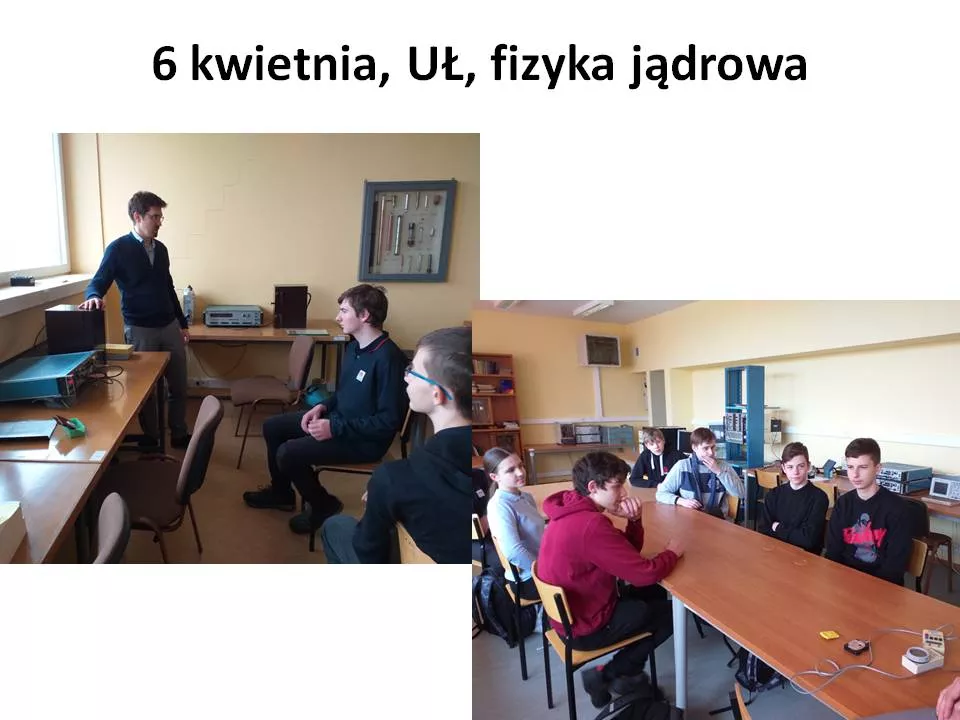 6 kwietnia 2022, UŁ, fizyka jądrowa