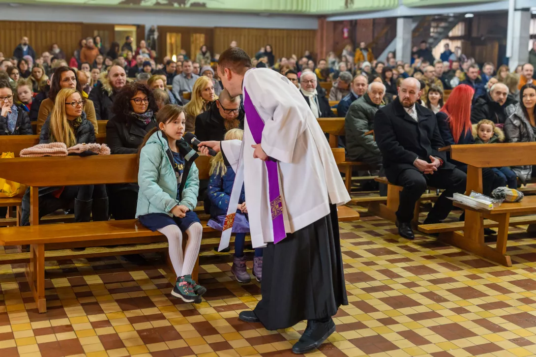 Spotkanie opłatkowe klas wczesnoszkolnych 