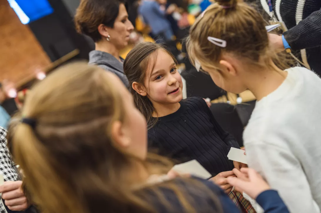 Spotkanie opłatkowe klas wczesnoszkolnych 