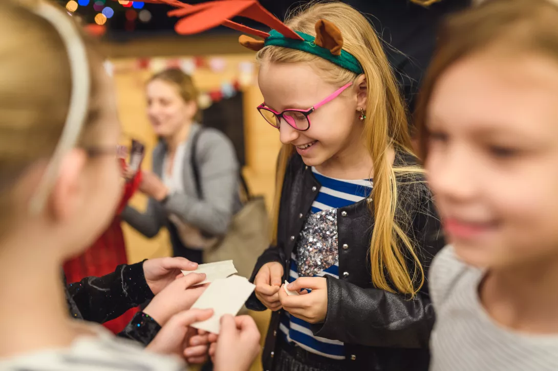 Spotkanie opłatkowe klas wczesnoszkolnych 