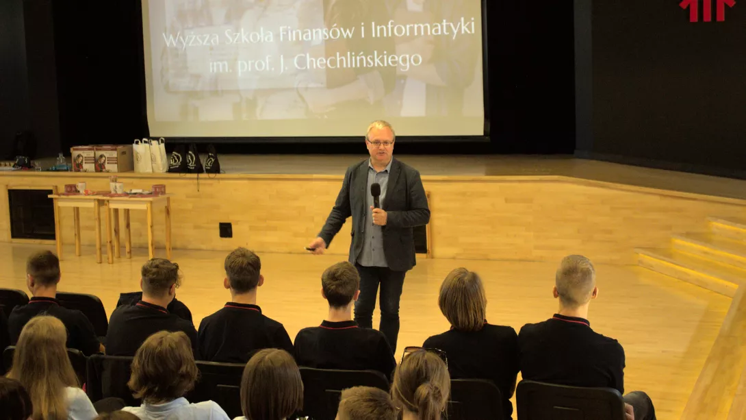 Warsztaty ze startupów i przedsiębiorczości dla klas 2 SLO (fot. A. Sztaudynger)