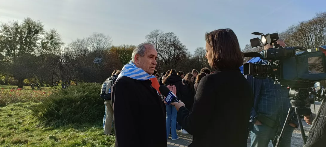 Wywiad z ocalałym więźniem ówczesnego obozu