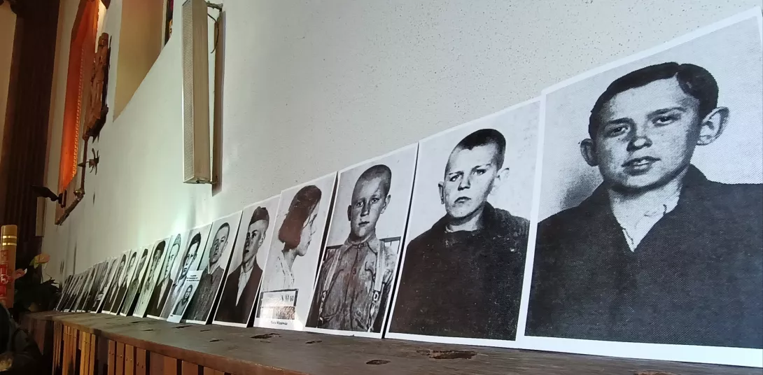 Jedne z wielu zdjęć ofiar obozu