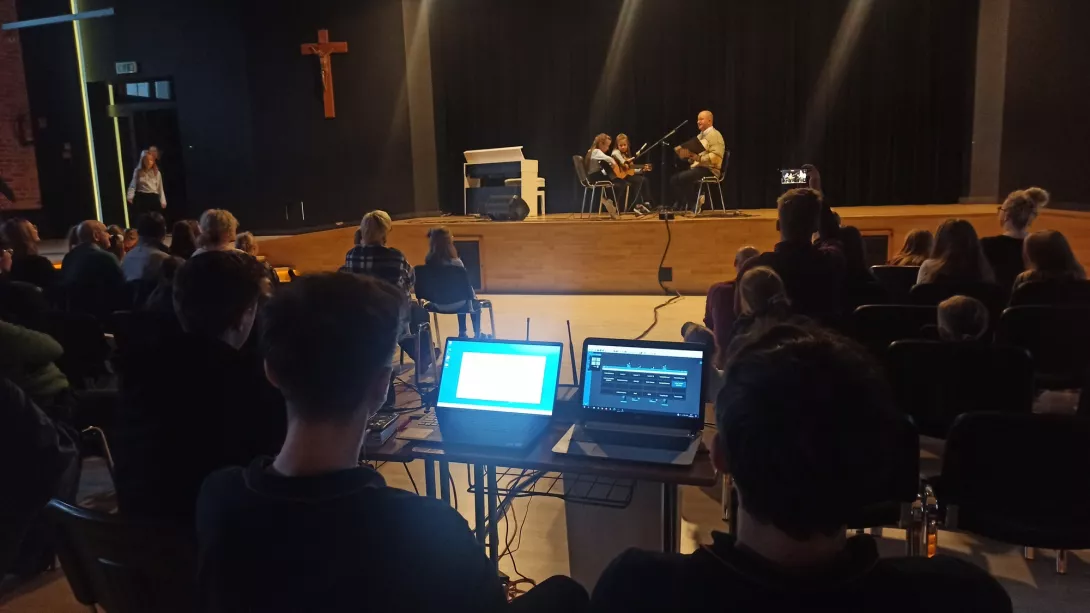 Szkolne kolędowanie 2023 klas 1-3 SSP