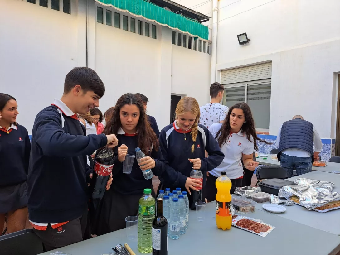 Lunch z rodzicami
