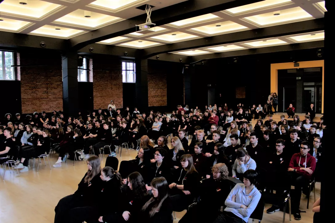 Spotkanie z M. Stachurską