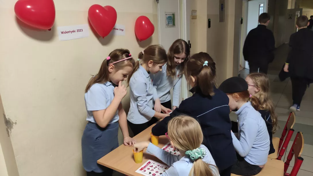 Walentynki klas 1-3