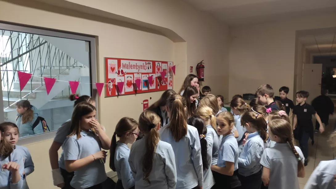 Walentynki klas 1-3
