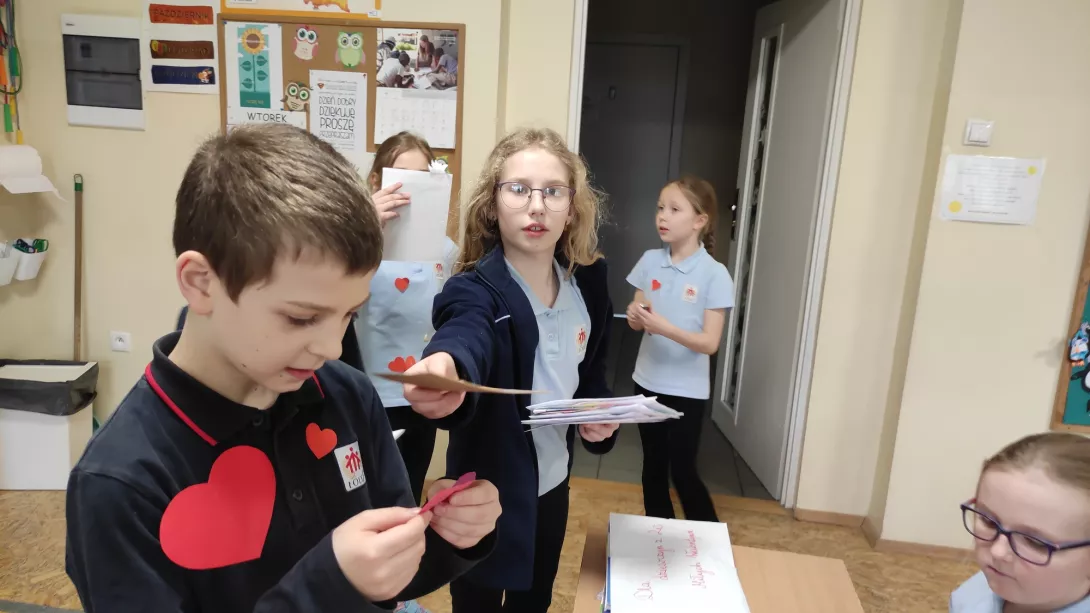 Walentynki klas 1-3