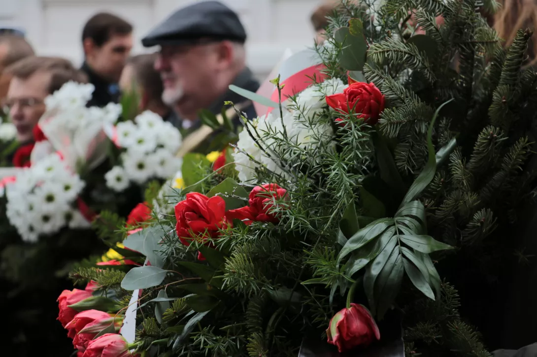 Odsłonięcie tablicy pamiątkowej poświęconej polskim dzieciom