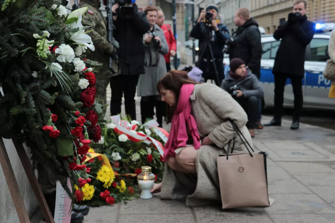 Odsłonięcie tablicy pamiątkowej poświęconej polskim dzieciom
