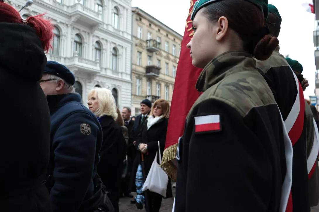 Odsłonięcie tablicy pamiątkowej poświęconej polskim dzieciom