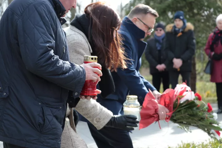 Wystawa poświęcona eksterminacji dzieci w obozie w Dzierżąznej