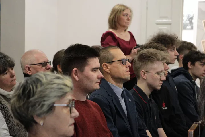 Wystawa poświęcona eksterminacji dzieci w obozie w Dzierżąznej