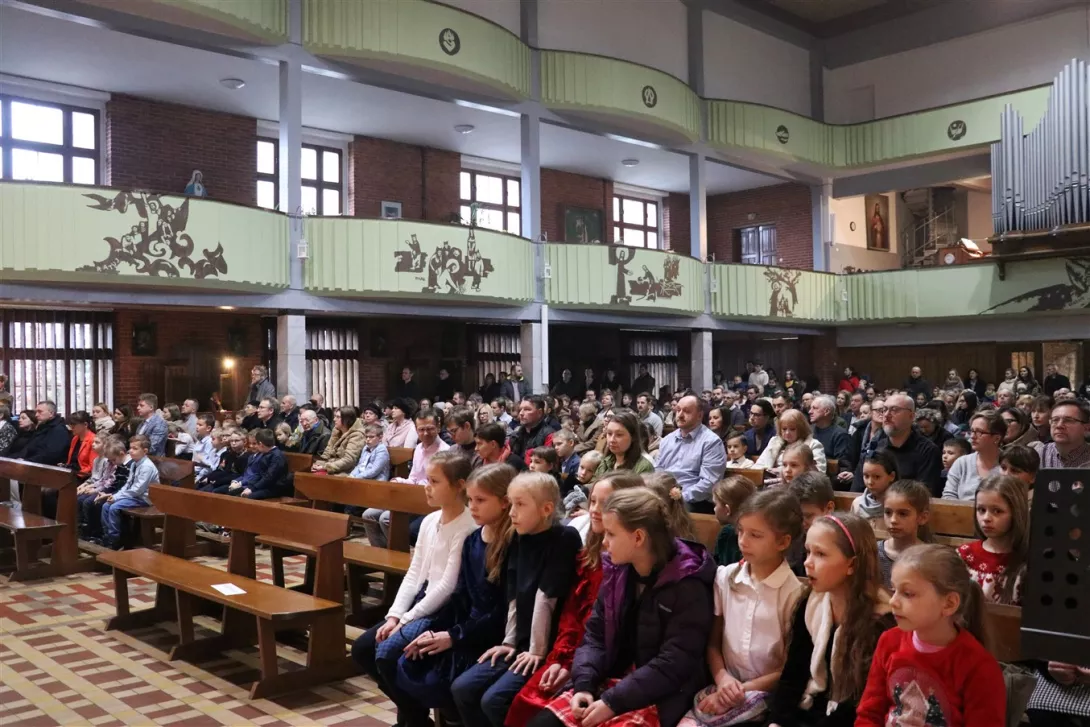 Spotkanie opłatkowe klas wczesnoszkolnych 