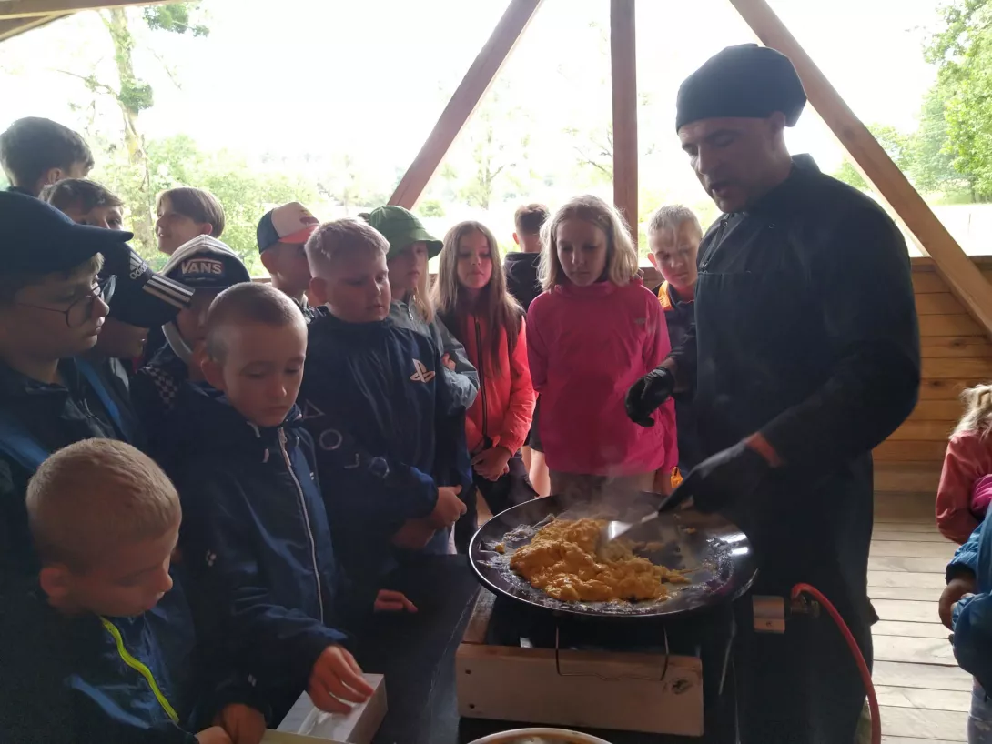 Kolonie na Kaszubach, dzień drugi