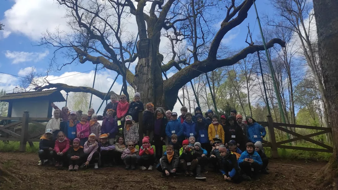 Wycieczka w Góry Świętokrzyskie klasy 2a i 2b SSP