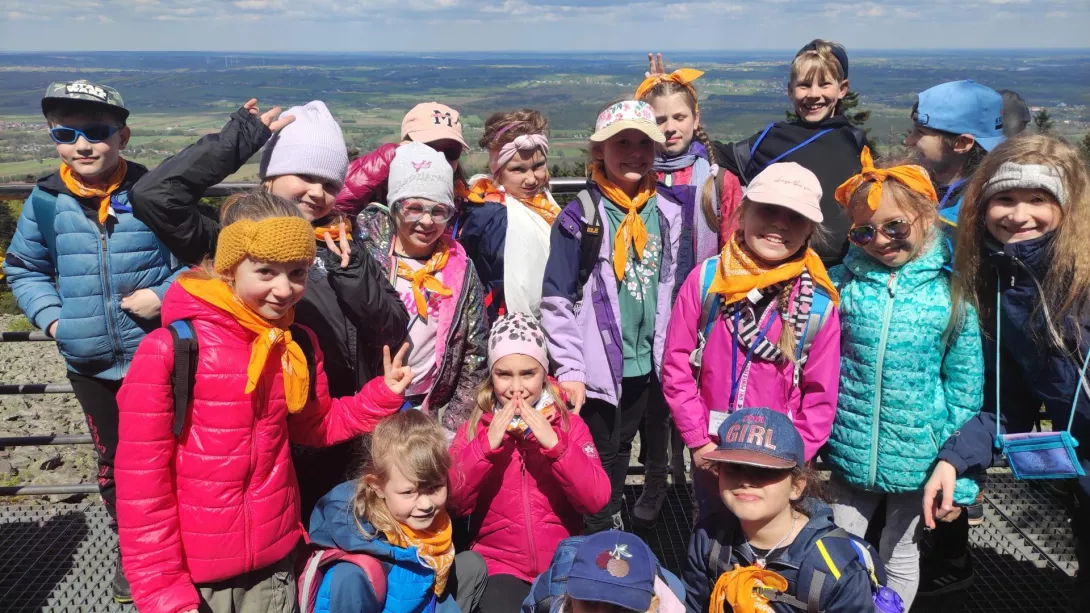 Wycieczka w Góry Świętokrzyskie klasy 2a i 2b SSP