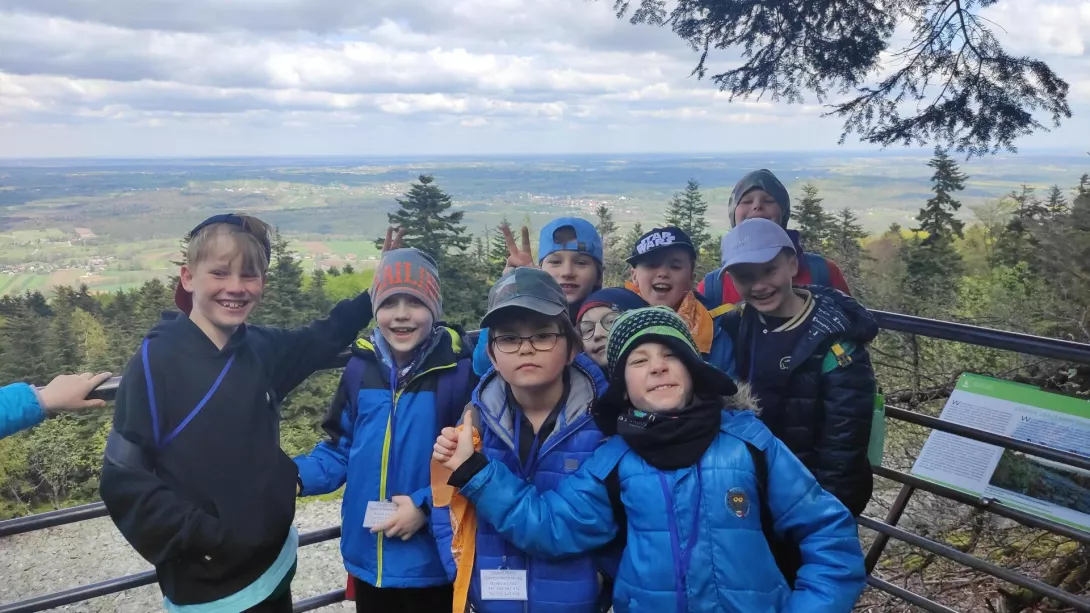 Wycieczka w Góry Świętokrzyskie klasy 2a i 2b SSP
