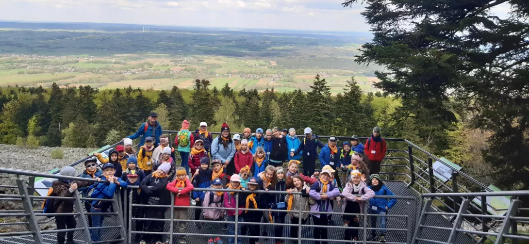 Wycieczka w Góry Świętokrzyskie klasy 2a i 2b SSP