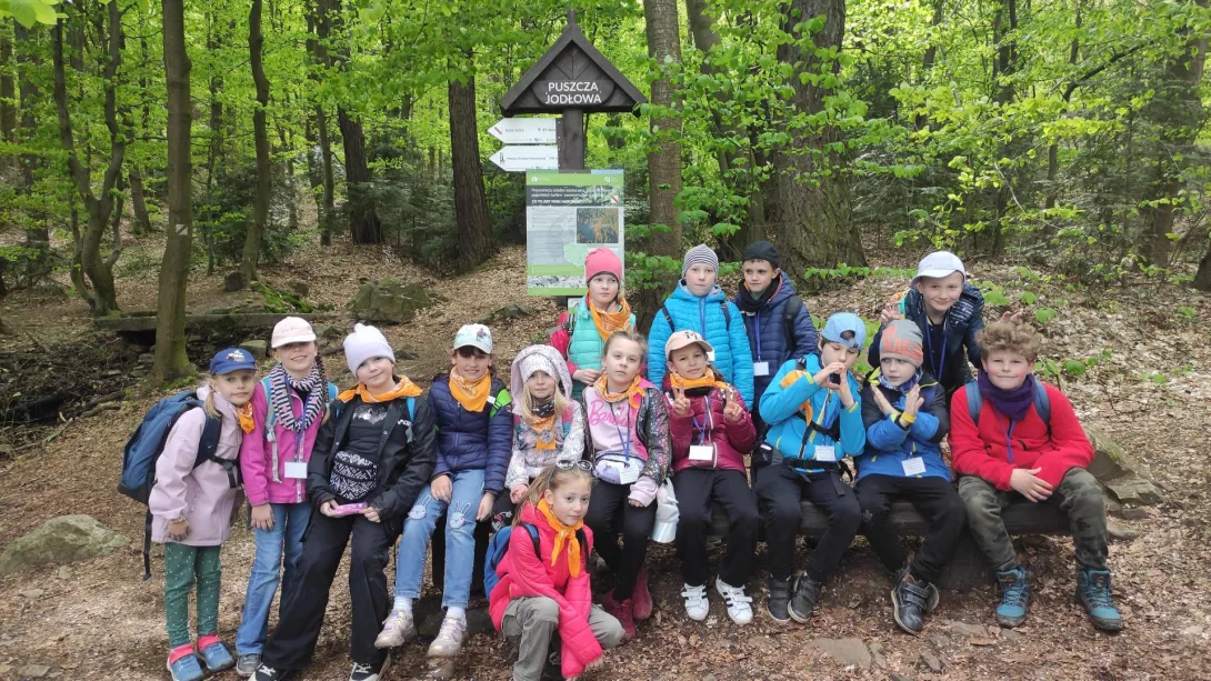 Wycieczka w Góry Świętokrzyskie klasy 2a i 2b SSP