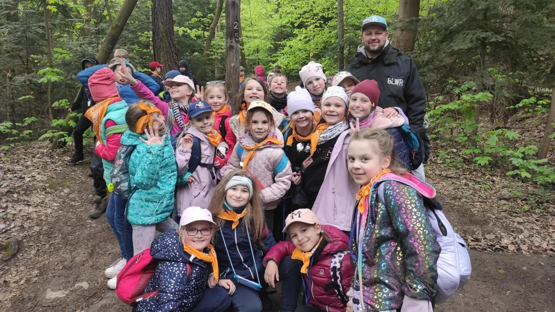 Wycieczka w Góry Świętokrzyskie klasy 2a i 2b SSP