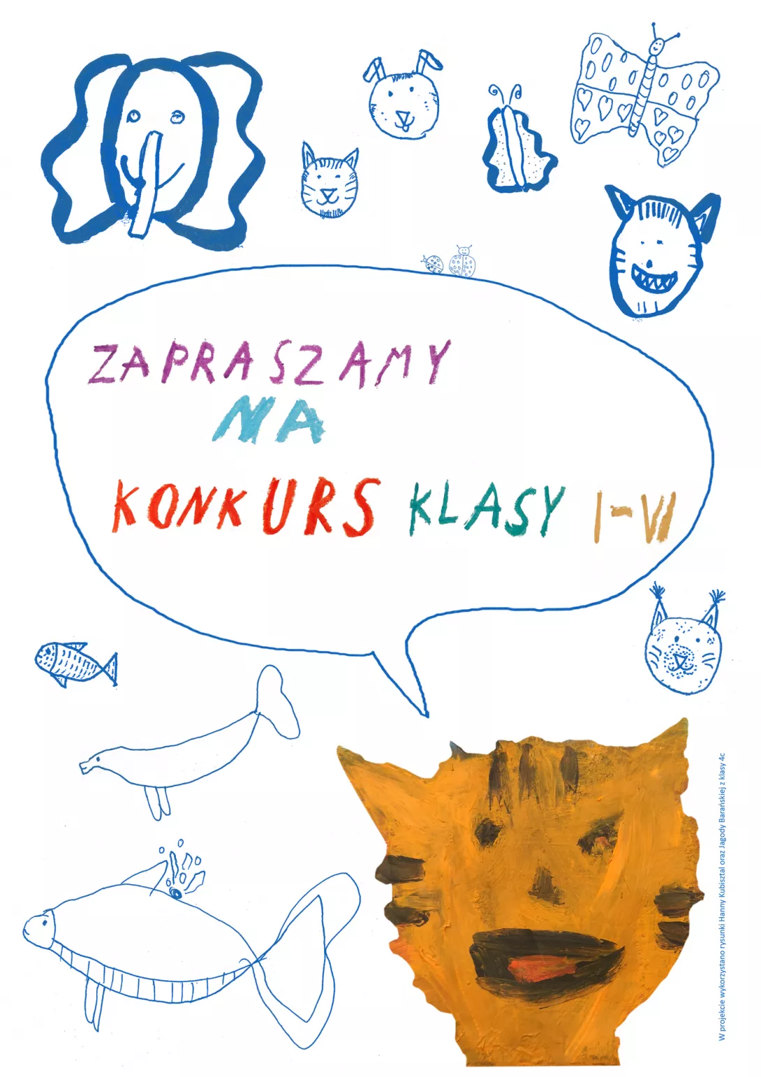 Plakat konkurs NASZE ZWIERZĘTA