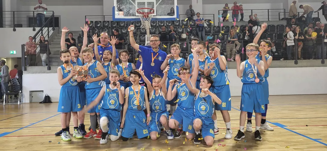 Salos Crossbasket Łódź - brązowy medalista U11 ŁZKosz