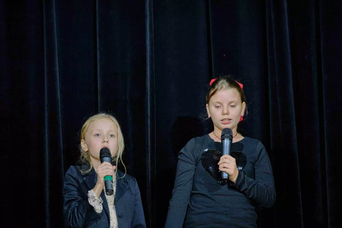 Cecyliada 2024 SSP 1-4, Łucja i Maja śpiewają