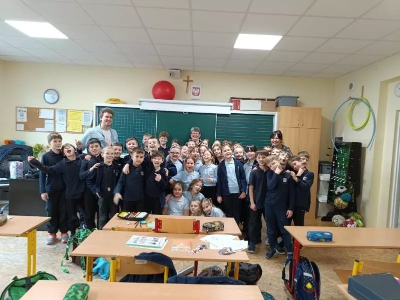 Spotkanie z dziennikarzem radiowym 3a i 3b SSP 