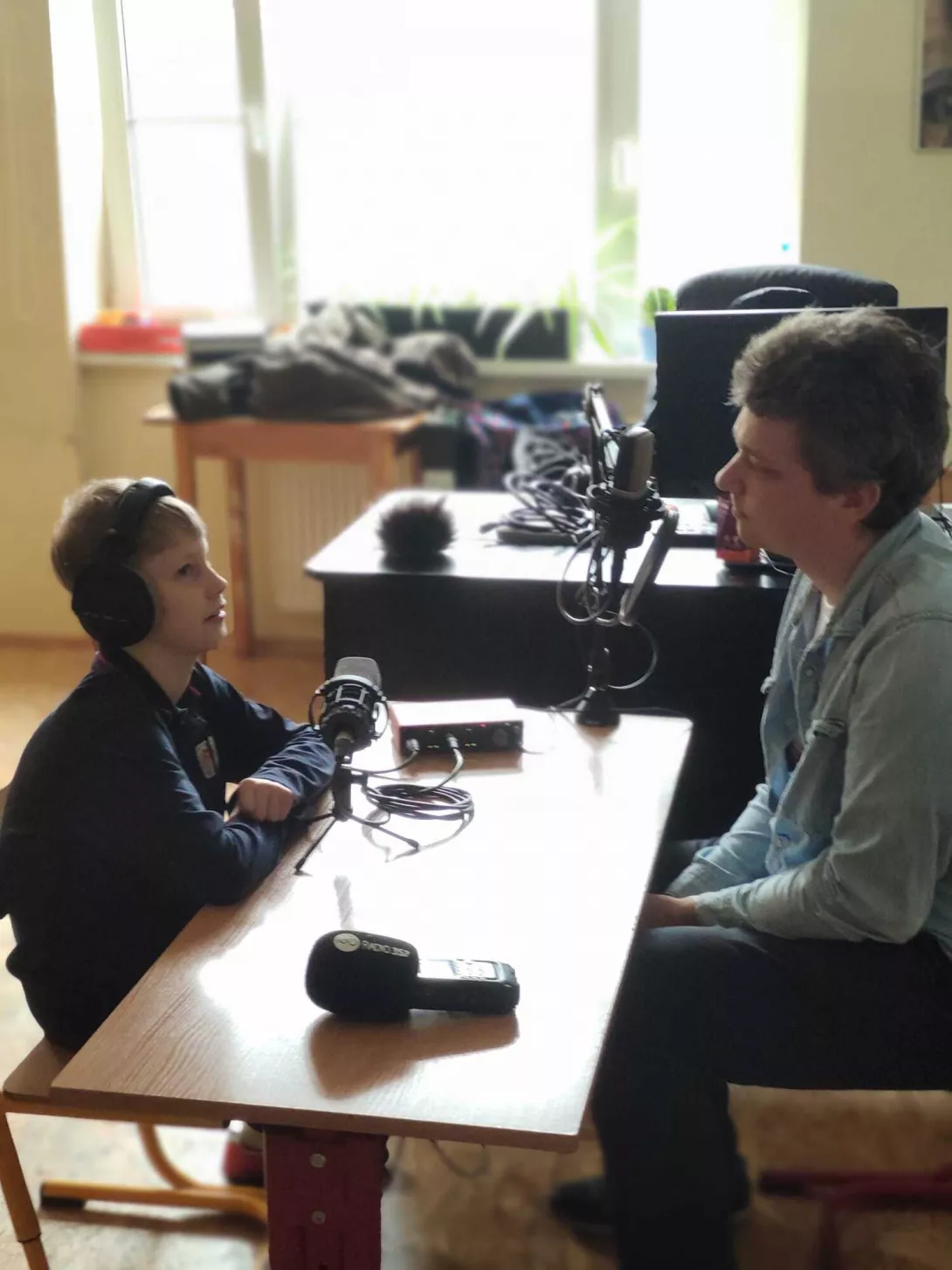 Spotkanie z dziennikarzem radiowym 3a i 3b SSP