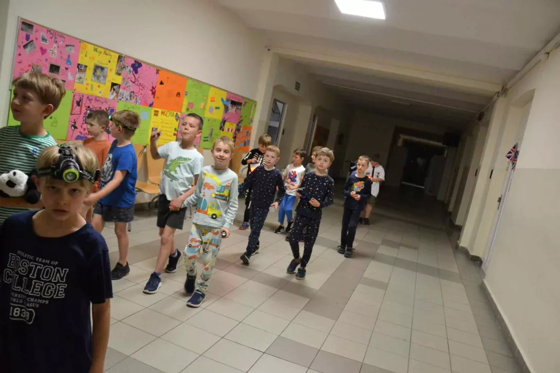 Nocowanka klas 1a i 1b