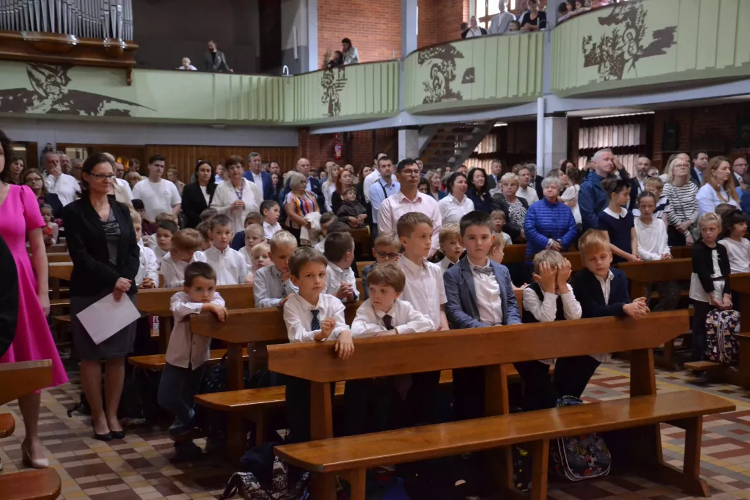 Ślubowanie klas pierwszych SSP
