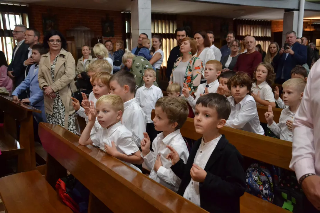 Ślubowanie klas pierwszych SSP