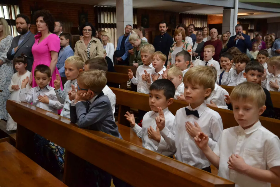 Ślubowanie klas pierwszych SSP