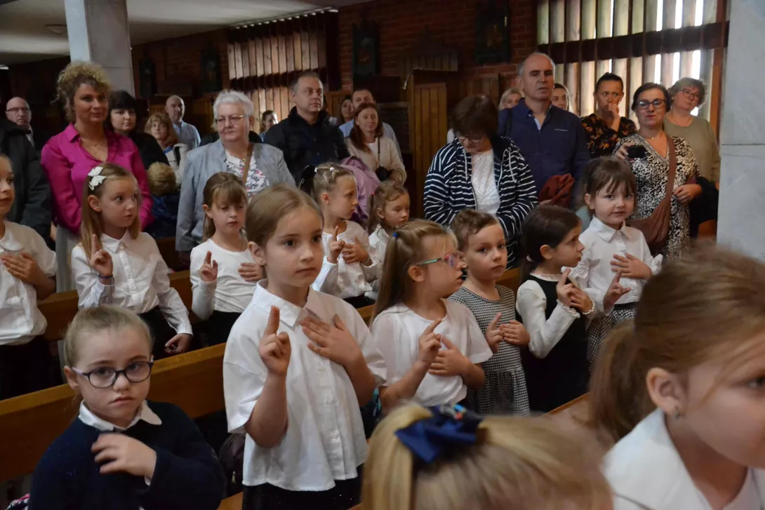 Ślubowanie klas pierwszych SSP