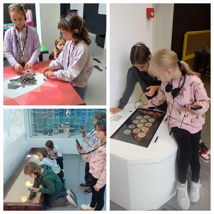 Uczniowie klasy 3C i 3D podczas wycieczki