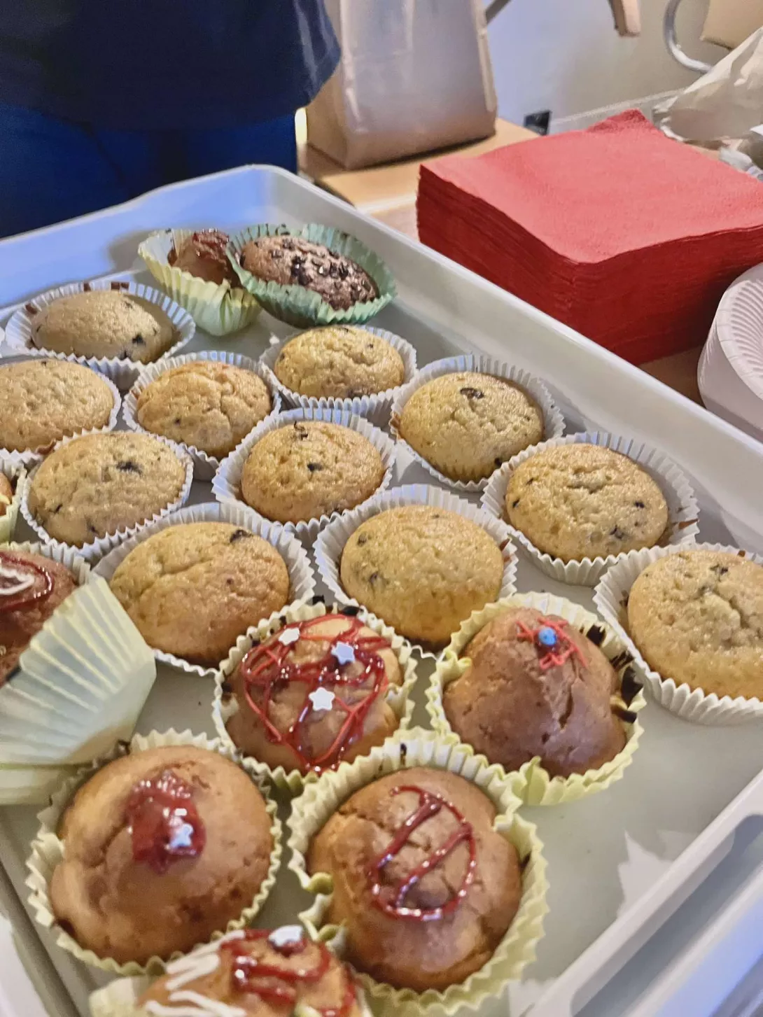 Słodkości na kiermaszu