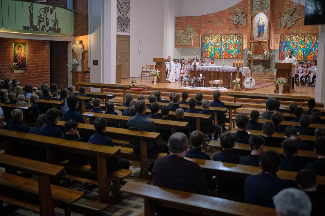 Kazanie podczas liturgia słowa dla 4-6 SSP.