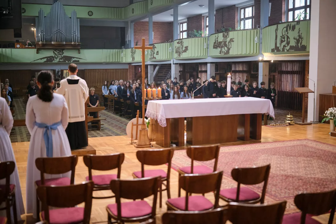 Kazanie podczas liturgia słowa dla 7-8 SSP.