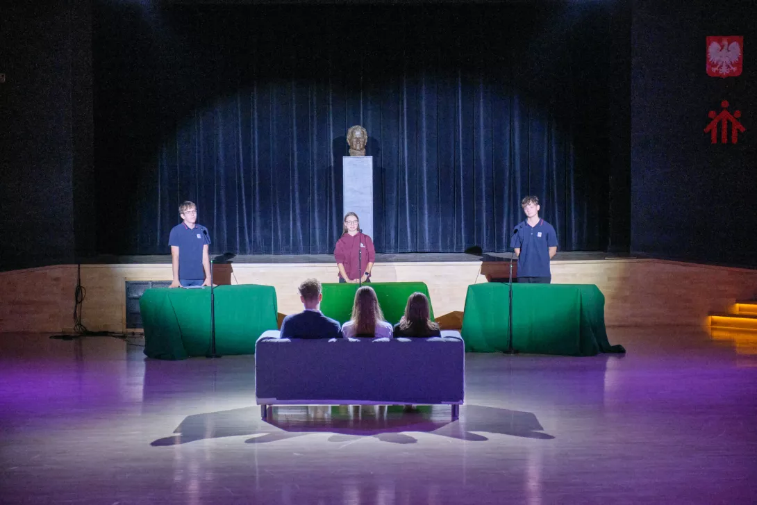 Debata kandydatów do SU SLO (fot. Agnieszka Guminiak)