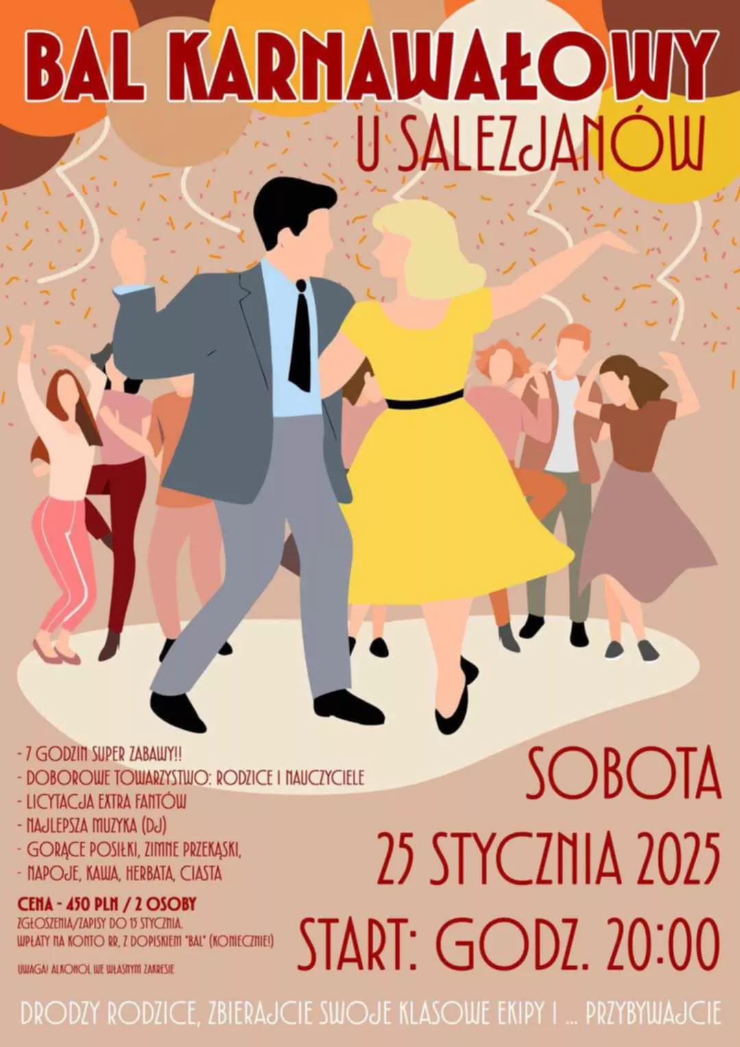 Plakat Balu Karnawałowego