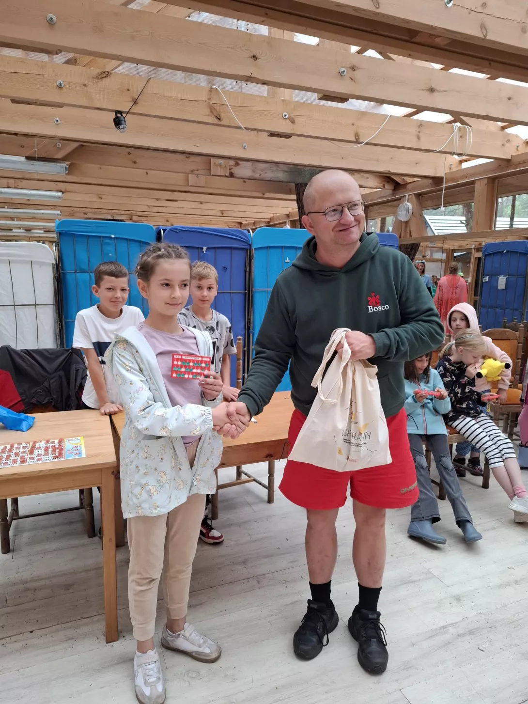 Kolonie 2025 w Jarosławcu, tombola