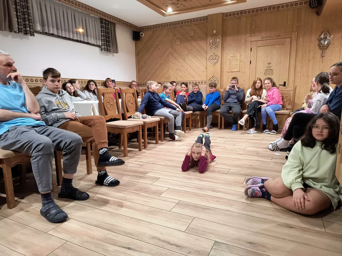 Zimowisko 2025, wieczór z kapelą góralską