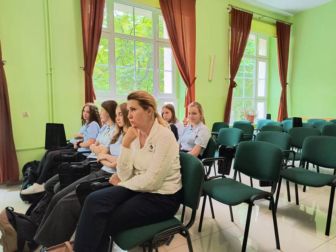 Spotkanie klas siódmych z zawodami medycznymi, 9.06.2025