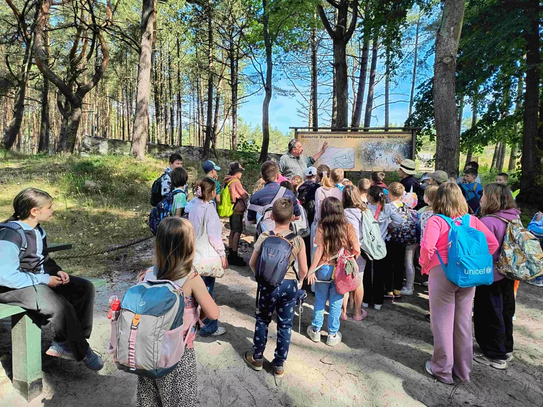 Kolonie 2025 w Jarosławcu, w Bunkrach Bluchera
