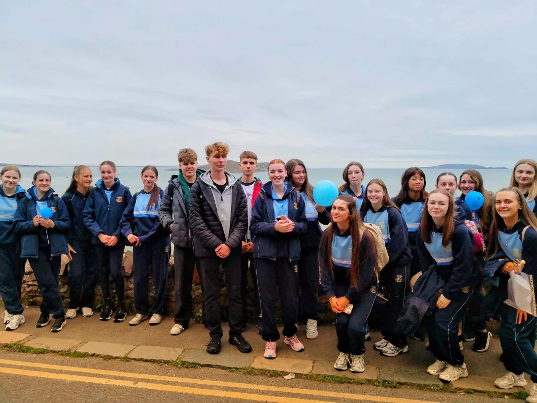 Uczestnicy projektu Erasmus Plus w Irlandii.