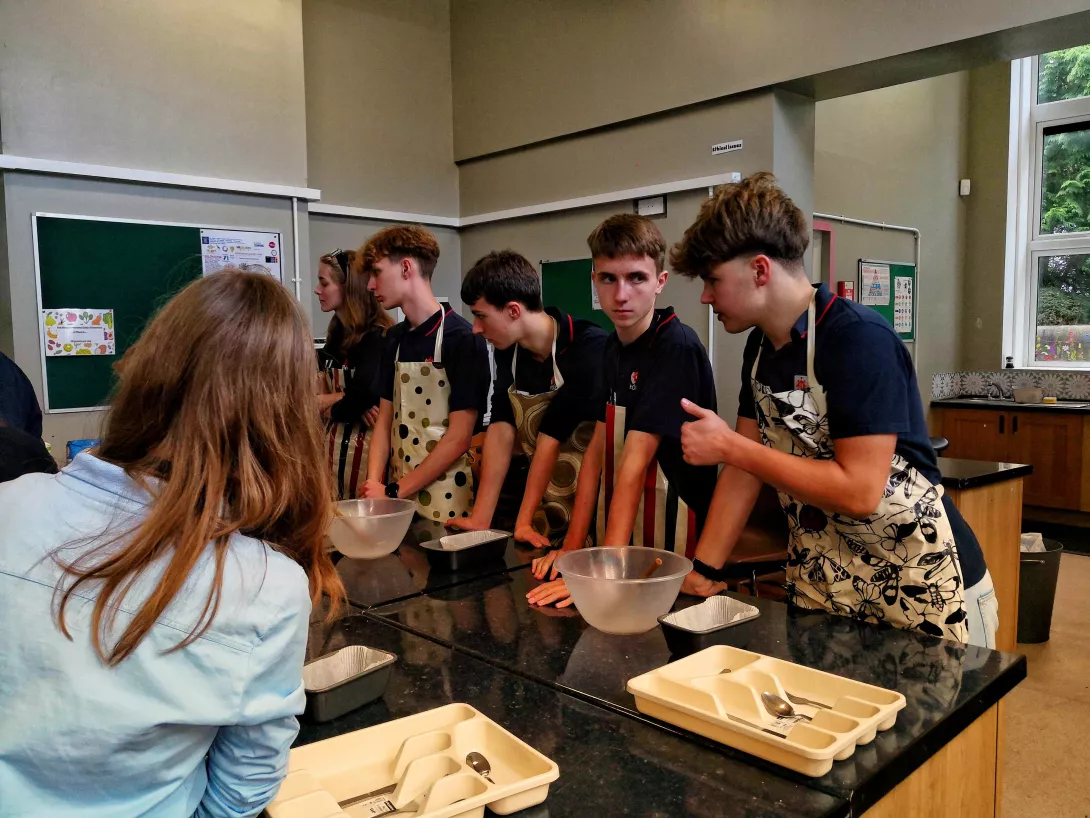 Uczestnicy projektu Erasmus Plus w Irlandii.