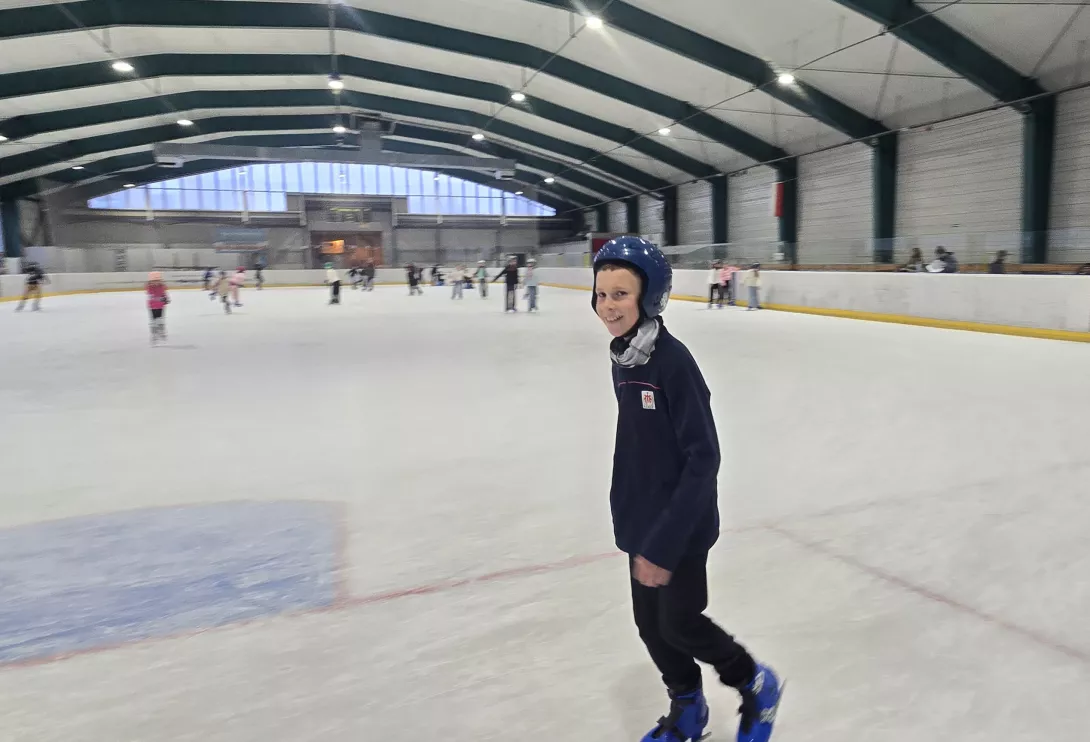 Wyjście na ślizgawkę klas piątych, foto. Jakub Fałek